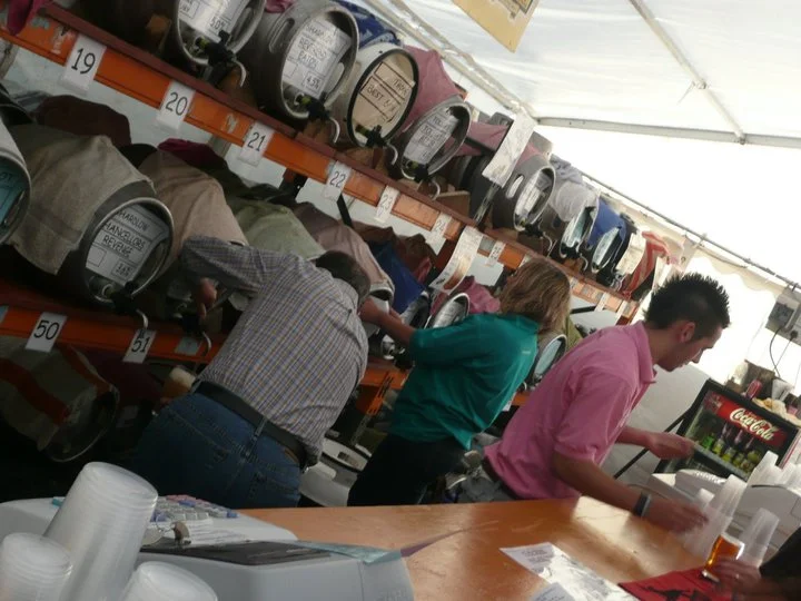 Sheringham beer festival - what a great way to spend a weekend