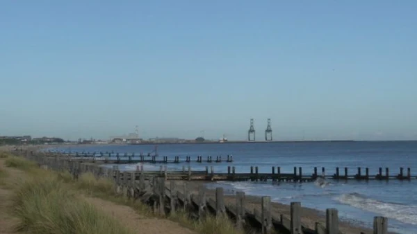 In the distance the cranes on Great Yarmouth outer harbour which started construction in 2007 and was completed in 2010. Now the cranes are to be shipped off and sold having never been used. Personally I thought this was a white elephant of a project from the start. It was conceived as a ferry terminal with a predicted 150,000 trucks passing through each year. With no major road or rail networks to and from Great Yarmouth it was doomed to fail from the start!