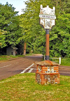 Chrishall village sign 