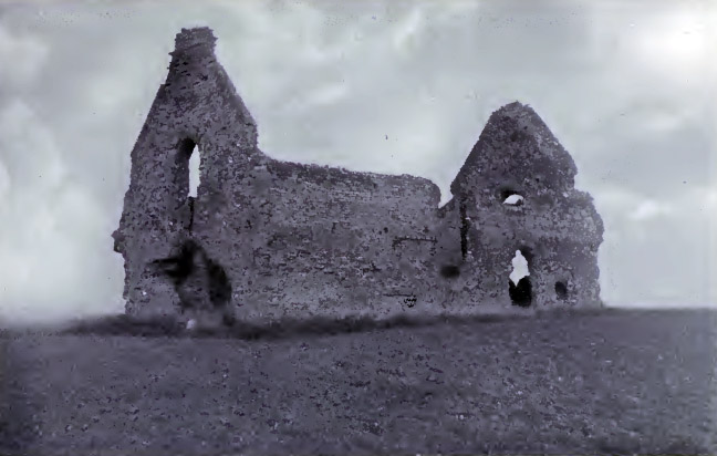 The ruins of Leiston Chapel as seen in the late 1800's