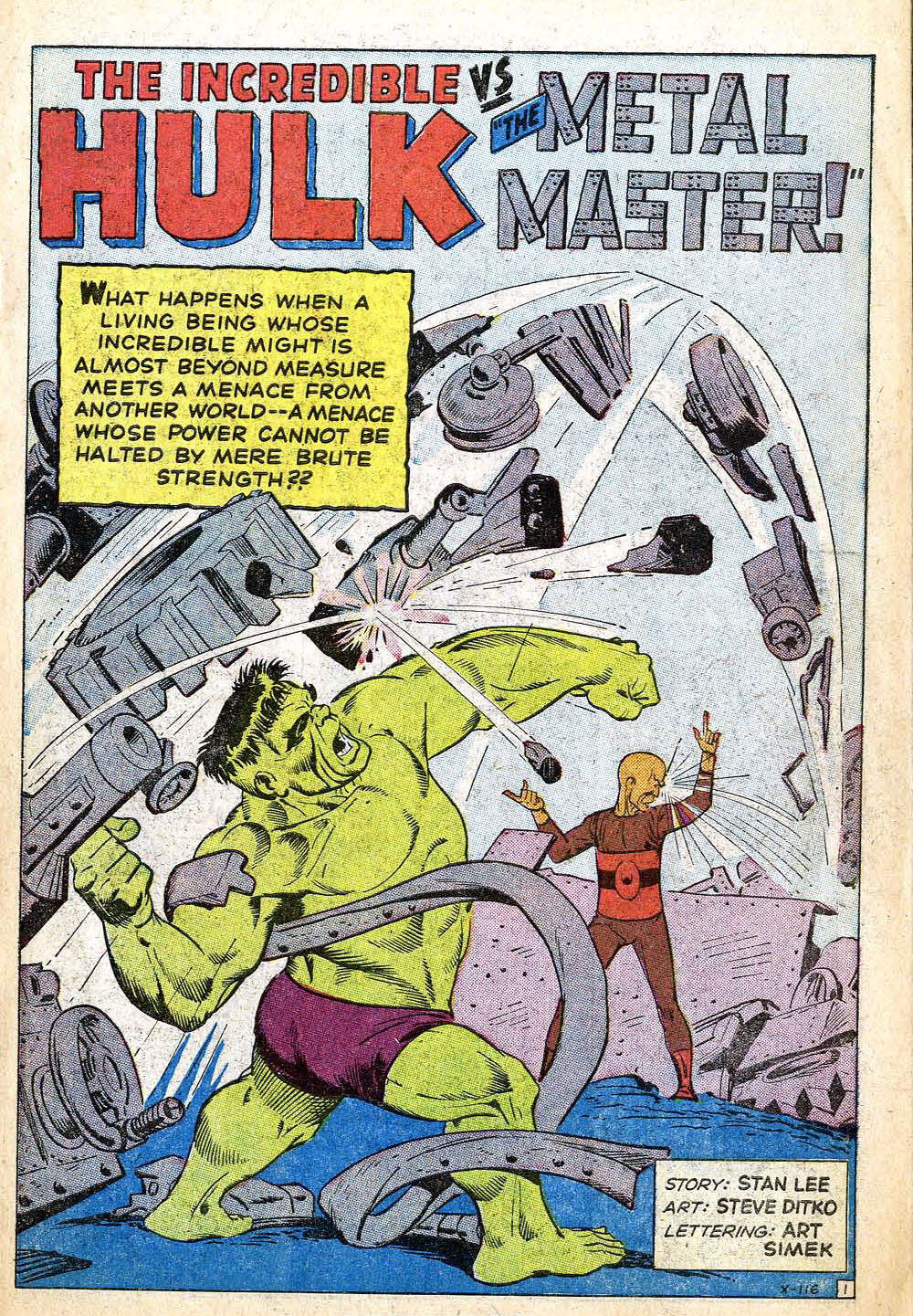 Read online The Incredible Hulk (1962) comic -  Issue #6 - 3