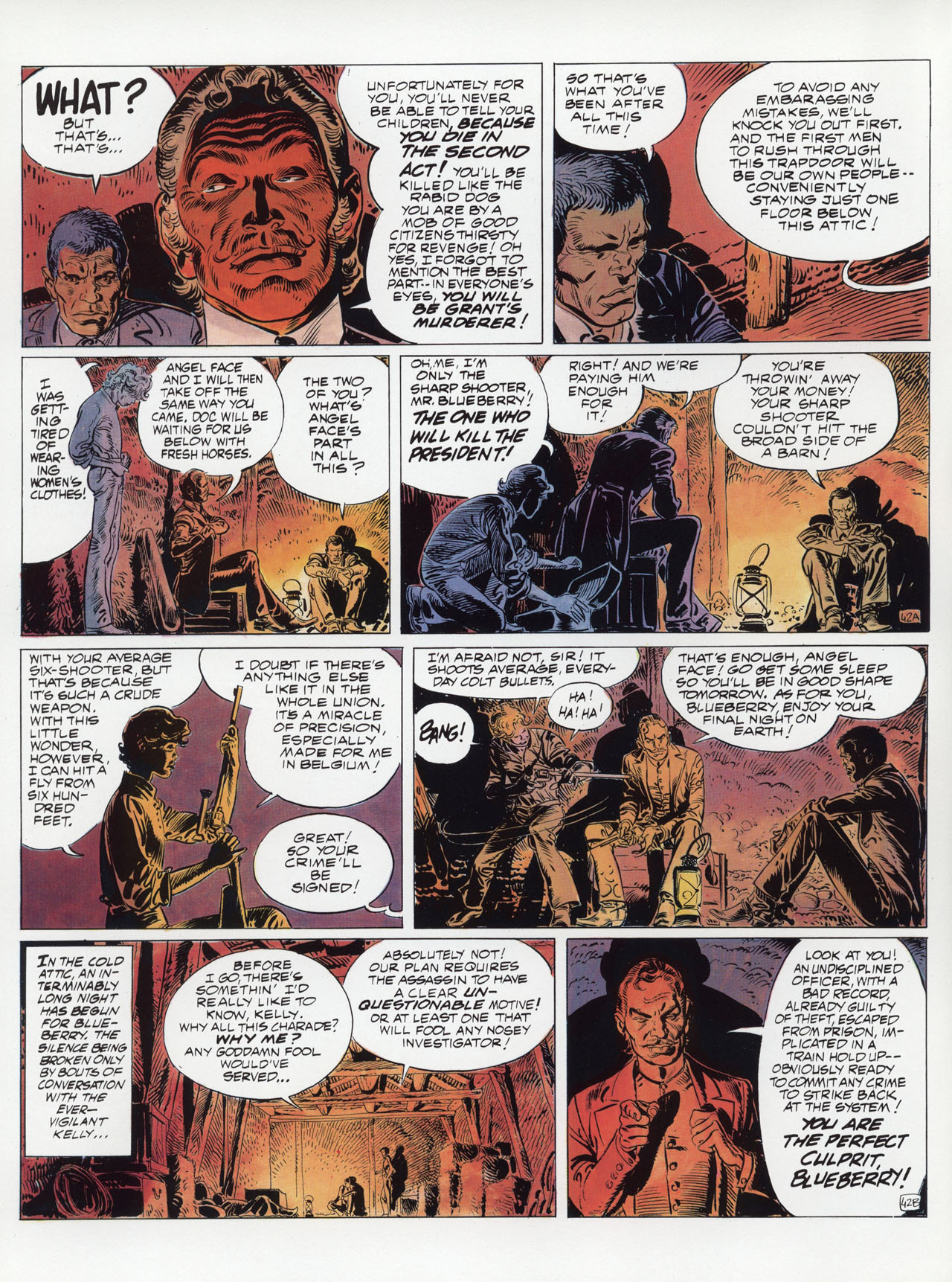 Read online Epic Graphic Novel: Blueberry comic -  Issue #2 - 112