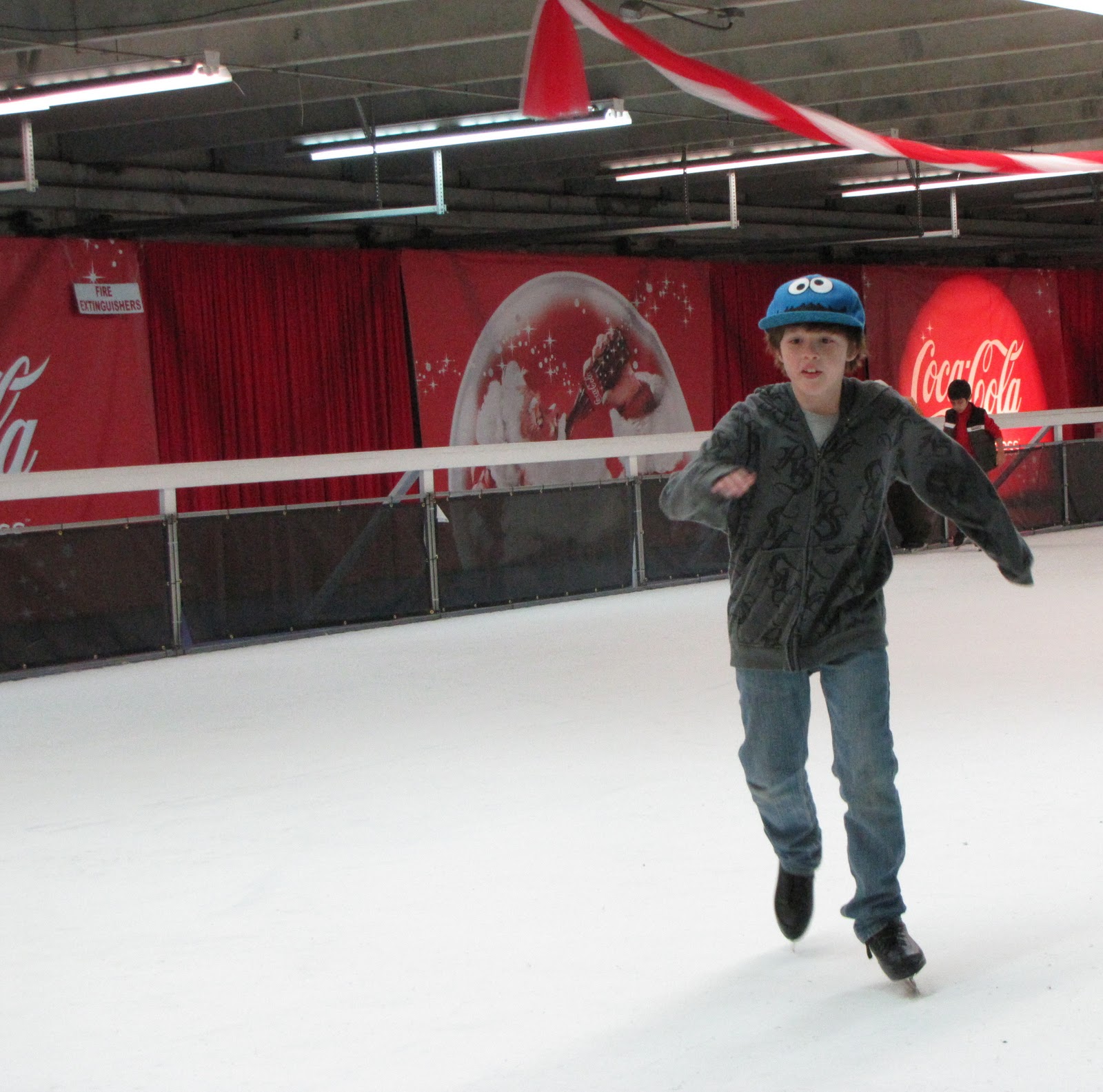 Barbara's Beat 2010 Holiday Photo Contest Ice skating at Carolina