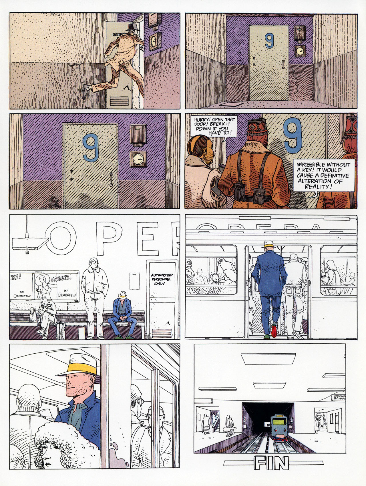 Read online Epic Graphic Novel: Moebius comic -  Issue # TPB 3 - 121