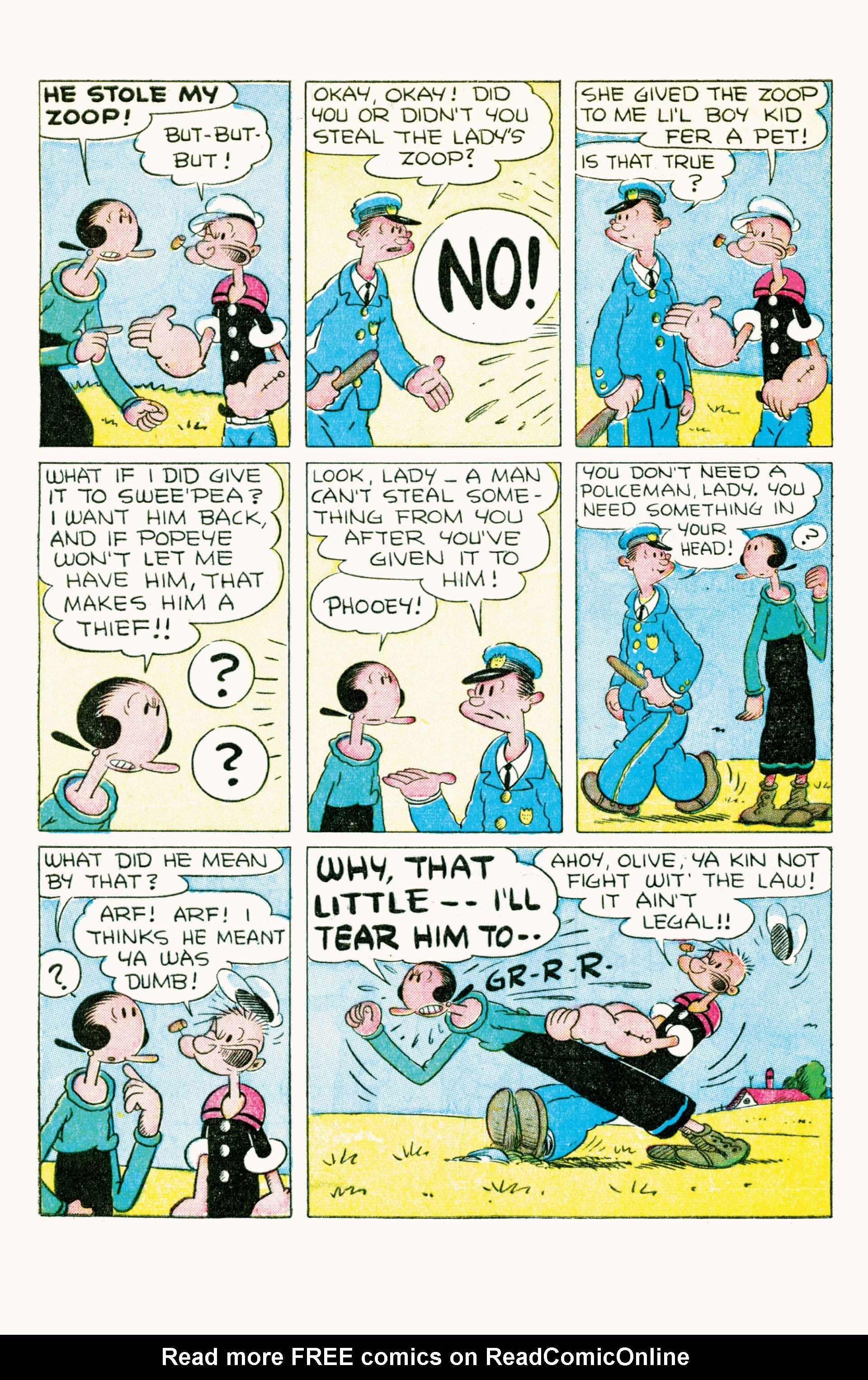 Read online Classic Popeye comic -  Issue #4 - 48