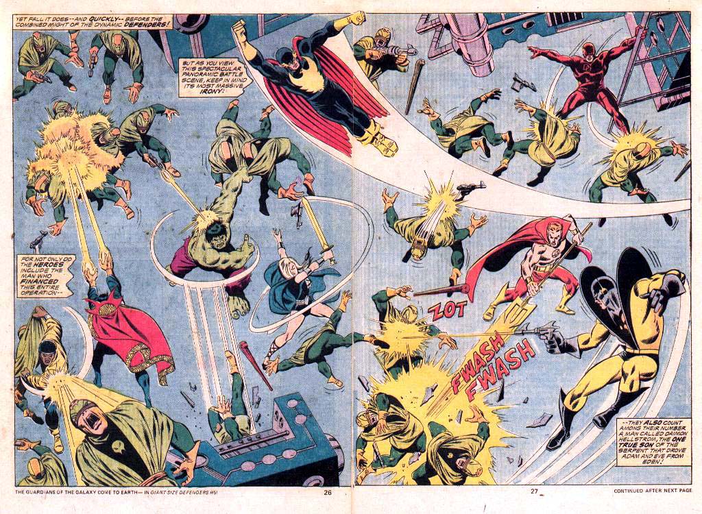 Read online The Defenders (1972) comic -  Issue #25 - 17