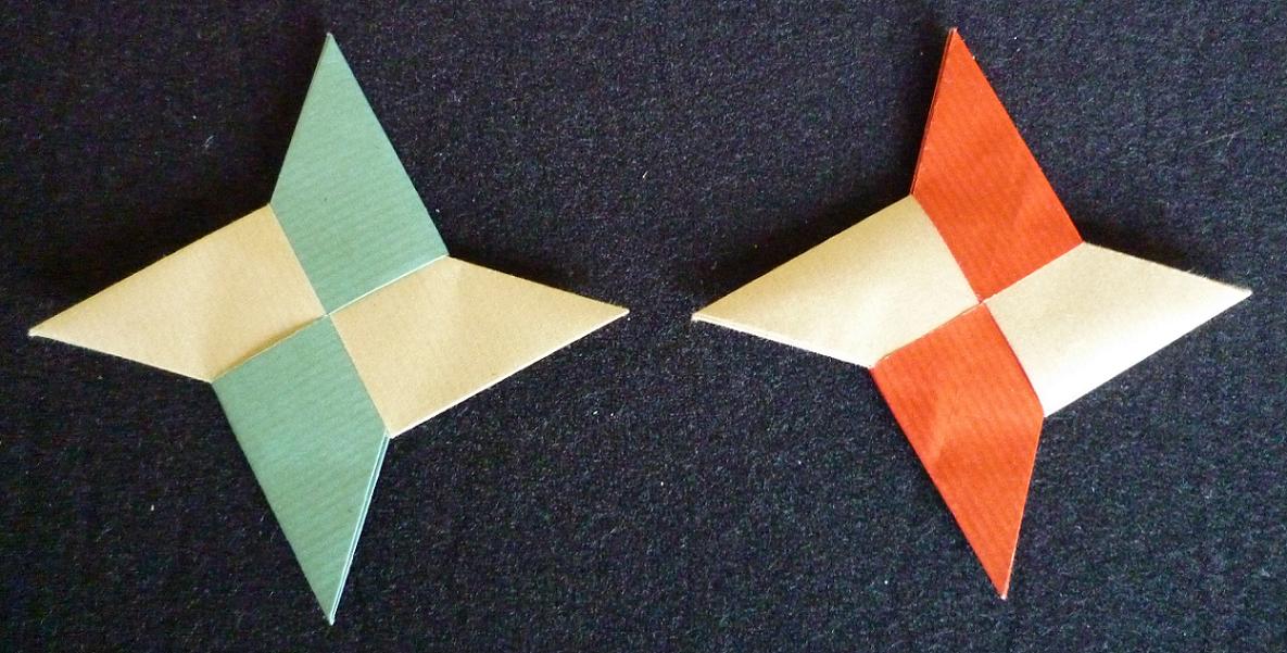 F. ZIEGLER : Origami à Nancy et autres billevesées: Shuriken (Etoile de