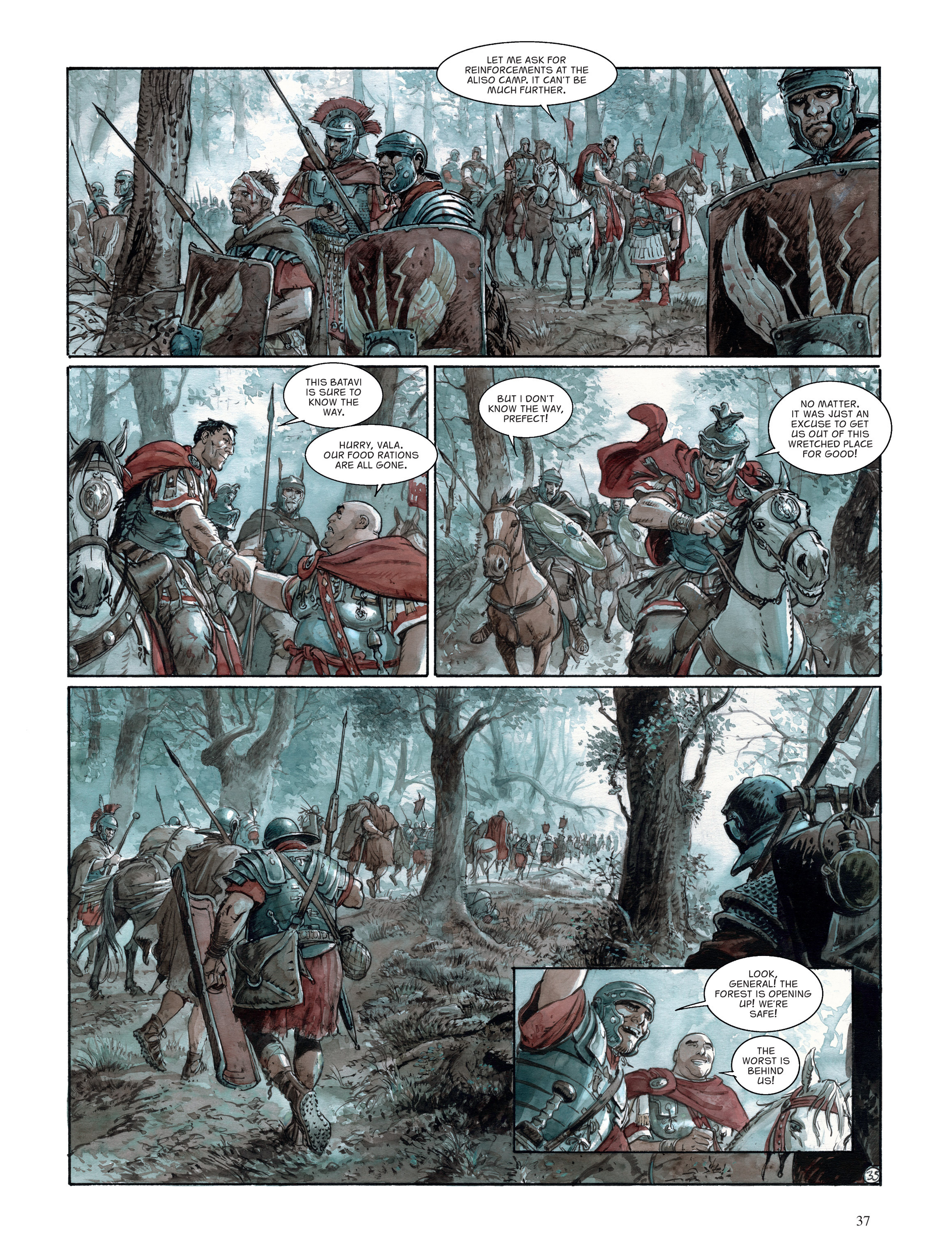 Read online The Eagles of Rome comic -  Issue # TPB 5 - 38