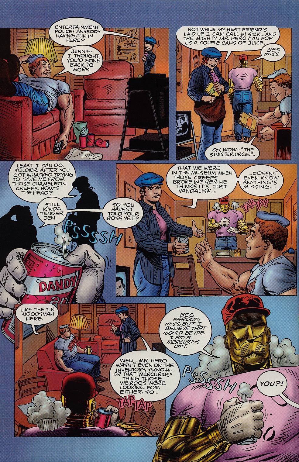 Read online Neil Gaiman's Mr. Hero - The Newmatic Man (1995) comic -  Issue #2 - 16