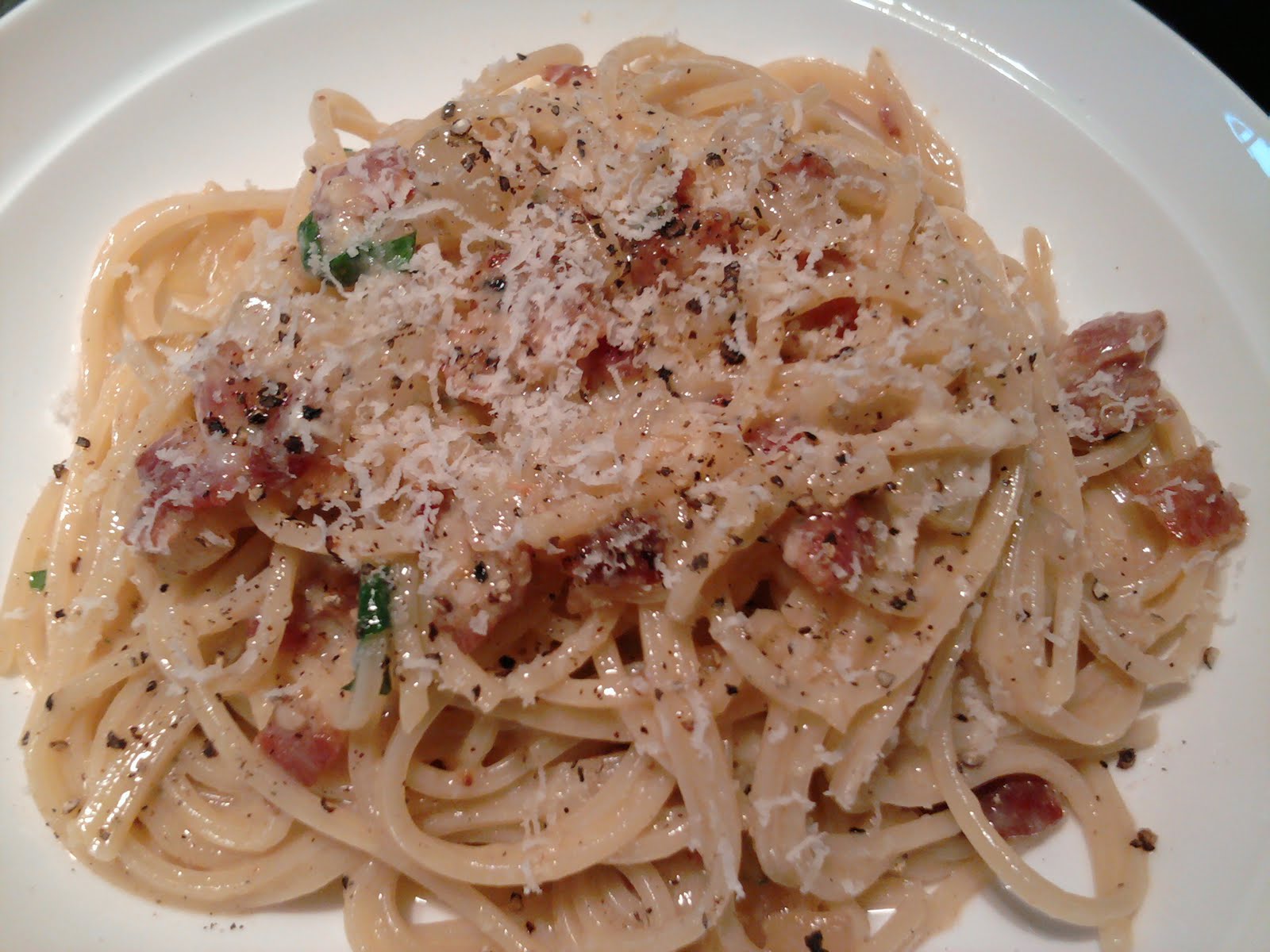 Kellie's Kitchen: Spaghetti Carbonara