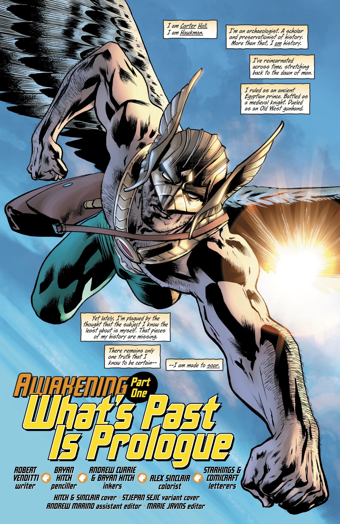 Read online Hawkman (2018) comic -  Issue #1 - 4