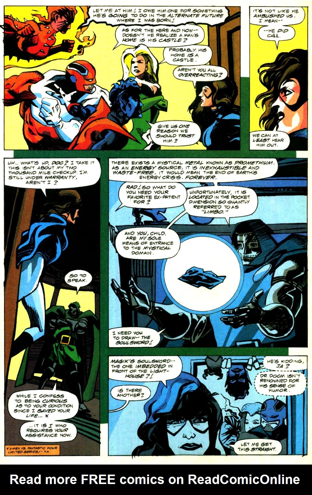 Read online Excalibur (1988) comic -  Issue #37 - 5