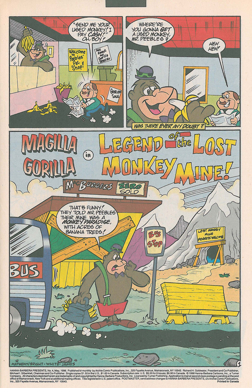Read online Hanna-Barbera Presents comic -  Issue #4 - 3