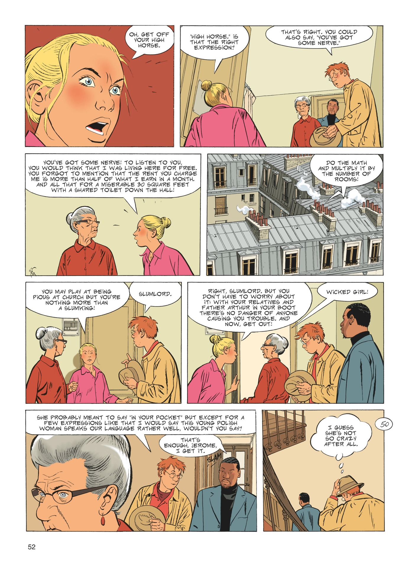 Read online Jerome K. Jerome Bloche comic -  Issue #1 - 52