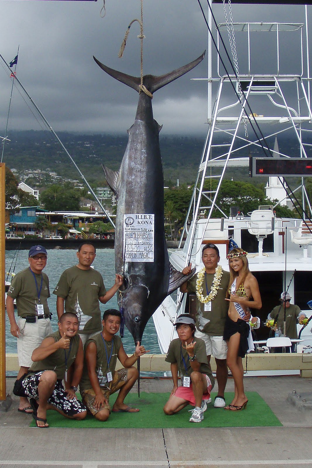 Diving the Kona Coast Hawaiian International Billfish Tournament