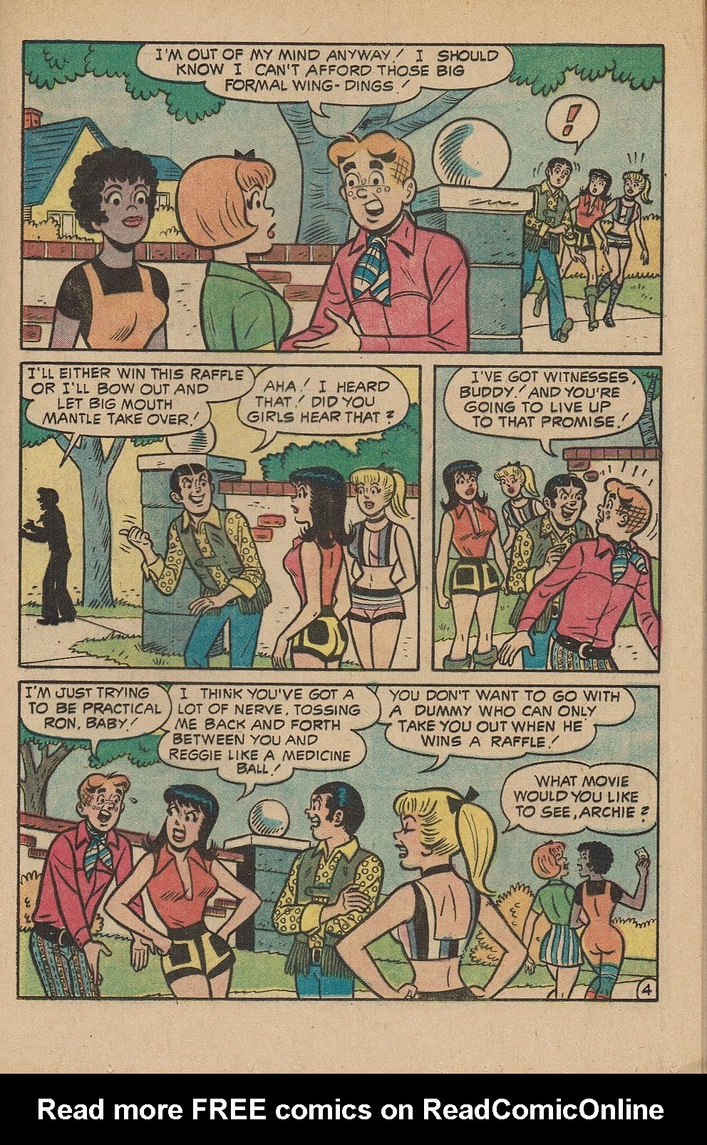 Read online Reggie and Me (1966) comic -  Issue #51 - 23