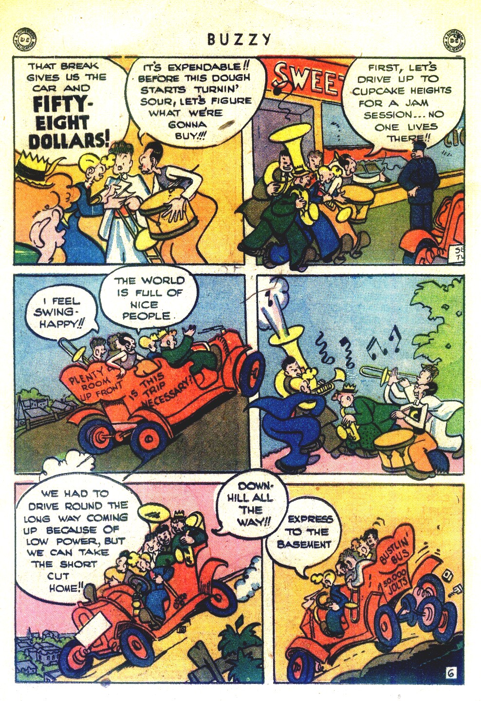 Read online Buzzy comic -  Issue #4 - 34