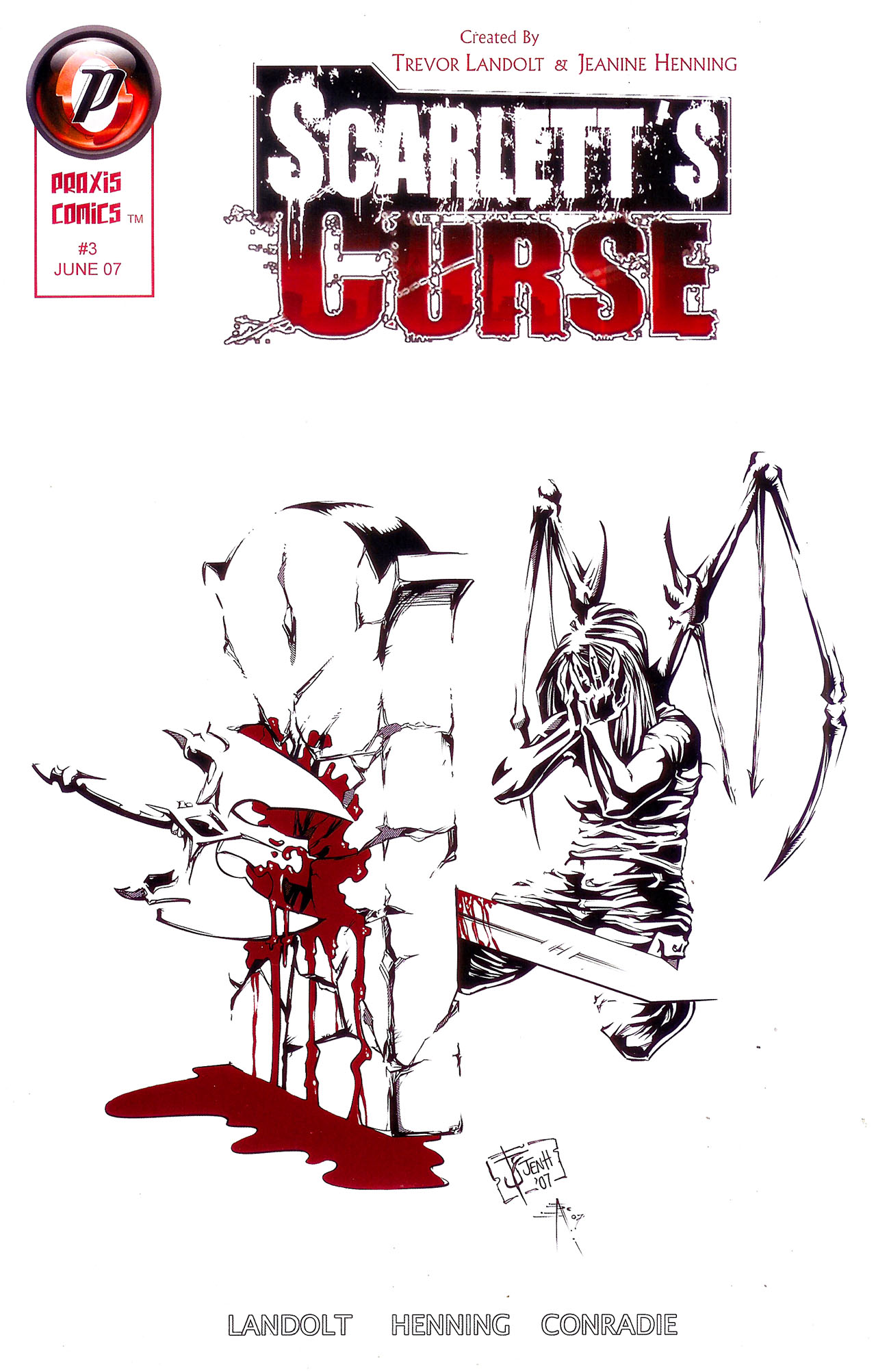 Read online Scarlett's Curse comic -  Issue #3 - 1