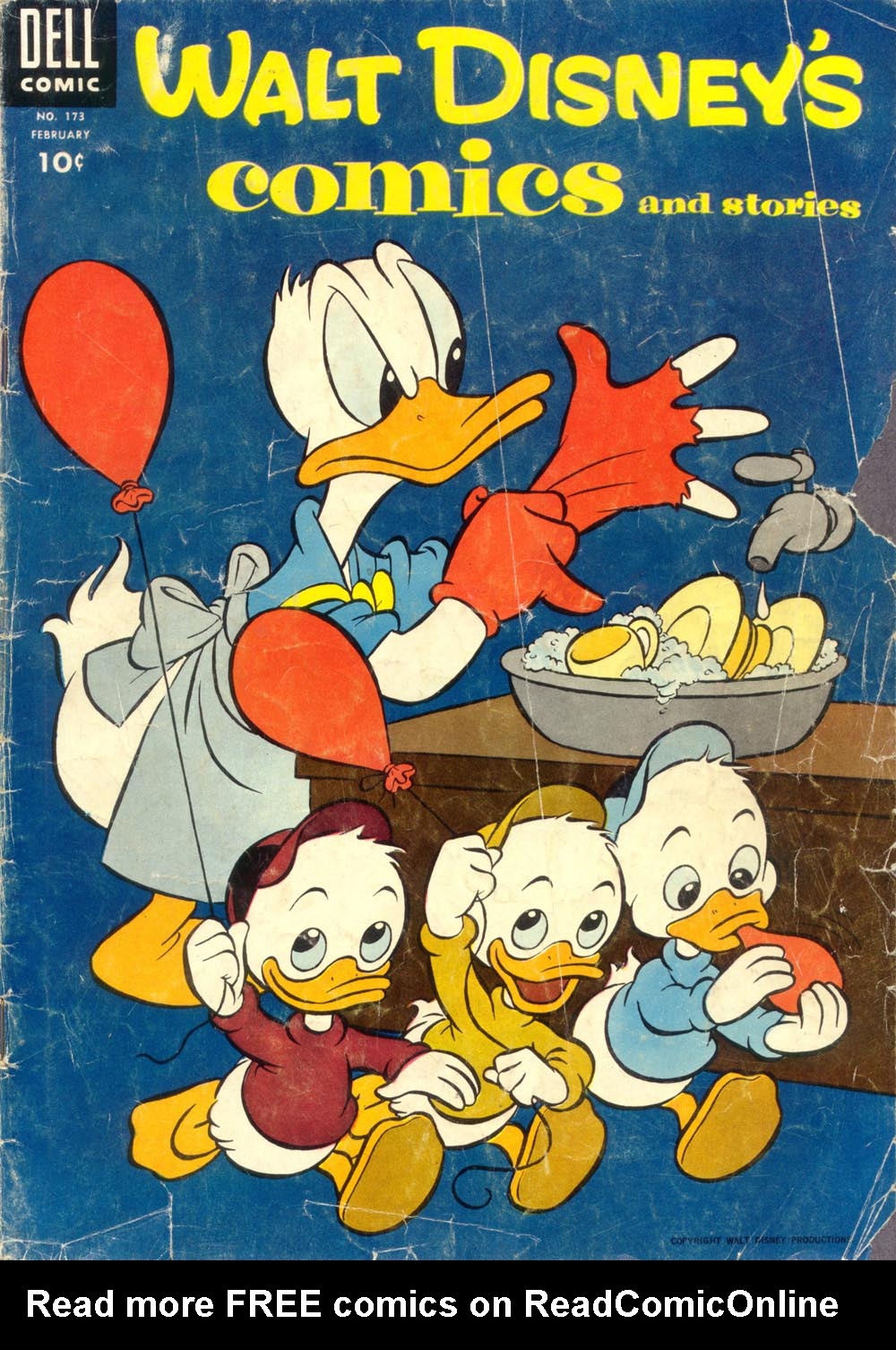Read online Walt Disney's Comics and Stories comic -  Issue #173 - 1