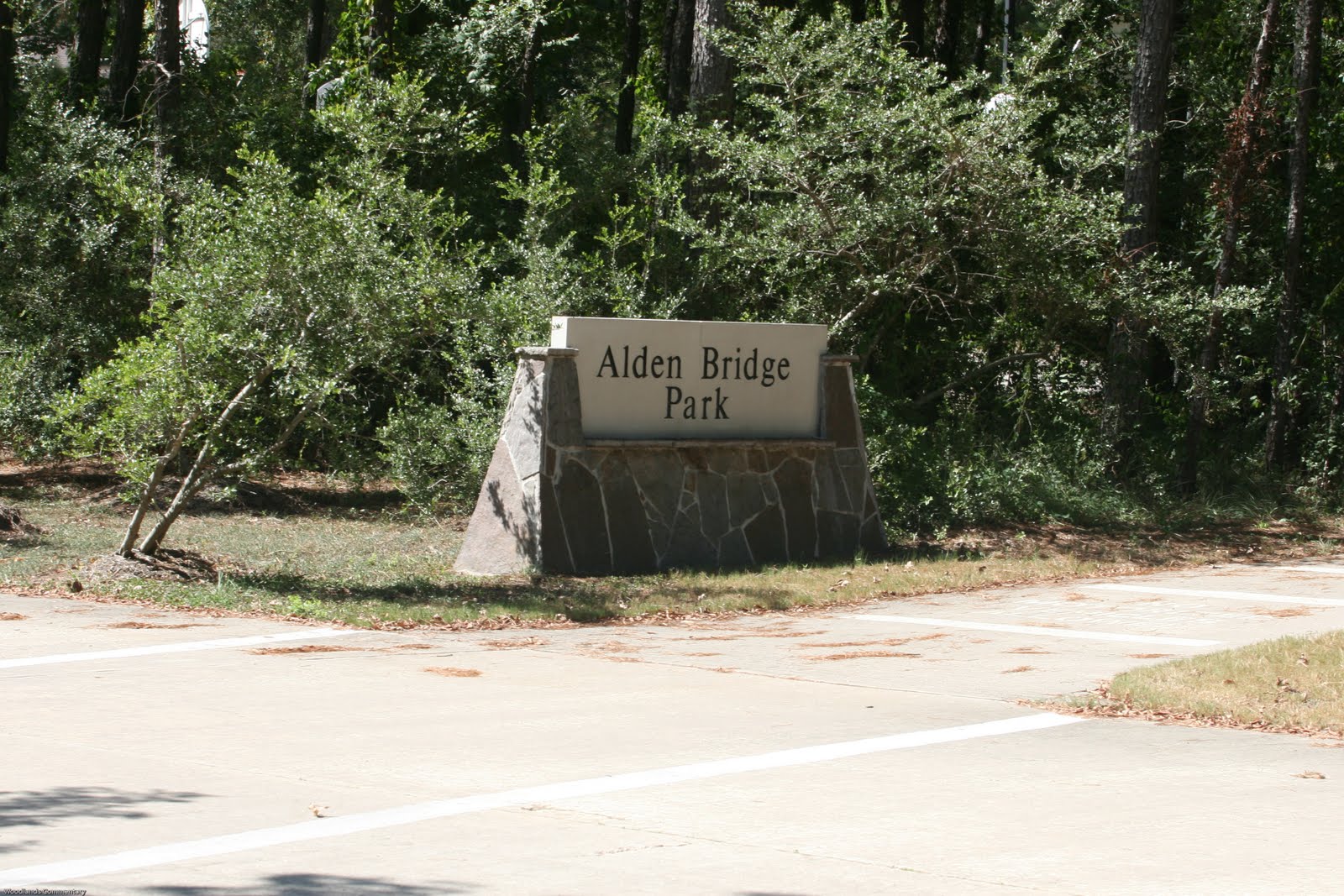 The Woodlands Texas Parks Alden Bridge Park