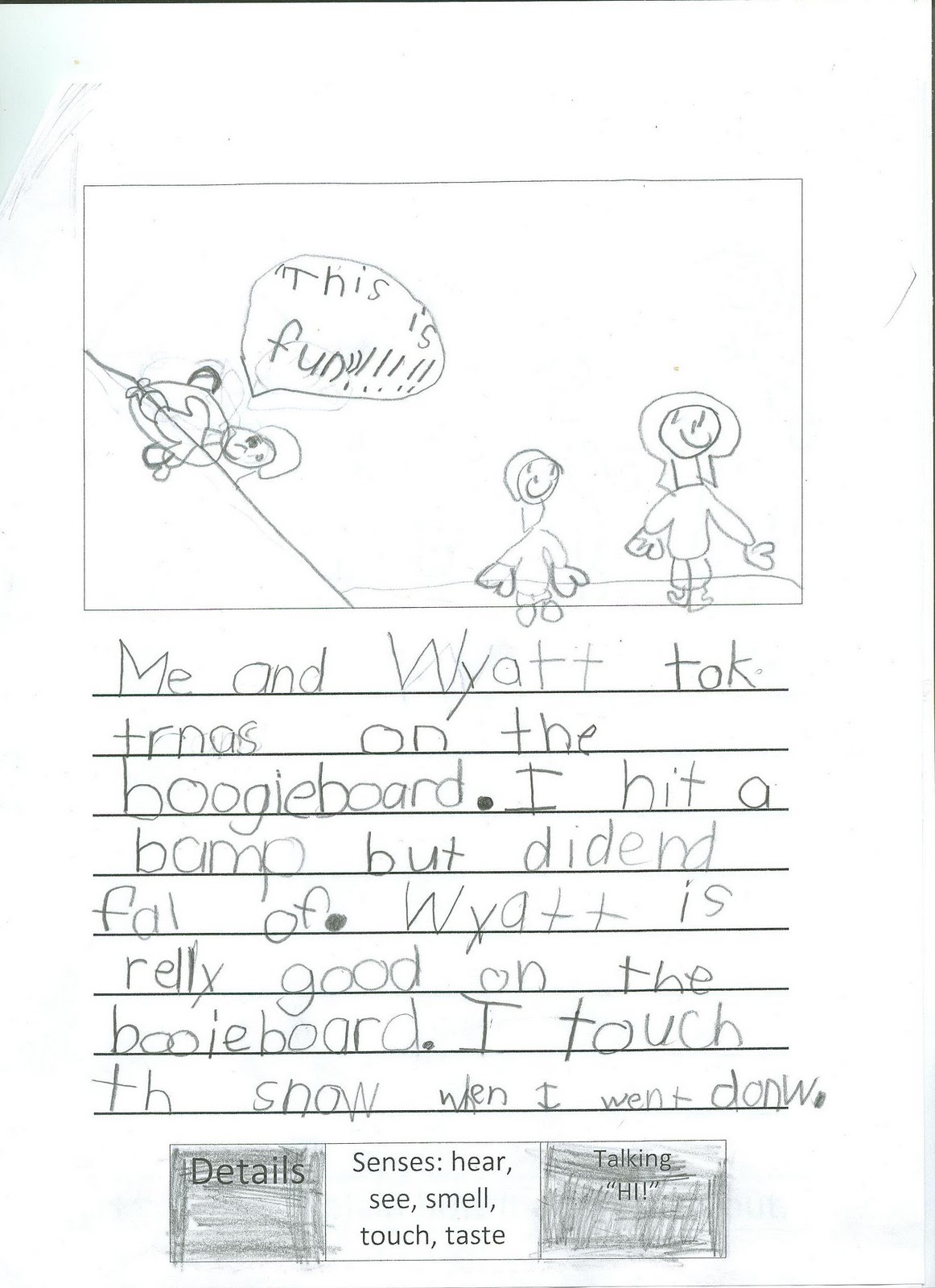 Narrative essays sledding 04 picture