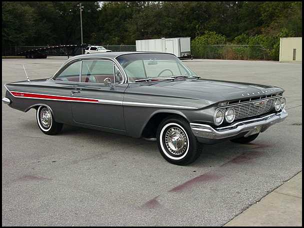 Muscle Cars L 233 Gendaires La 1961 Chevrolet Impala Ss 409