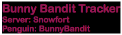 BunnyBandit Tracker