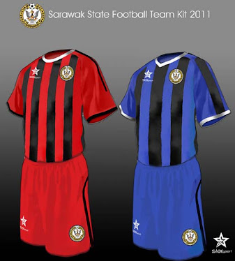 Sarawak State Football Team Kit 2011