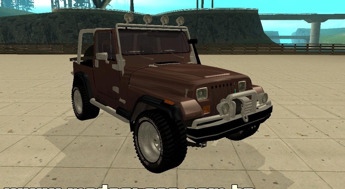 Mods GTA San Andreas: Jeep Wrangler 86