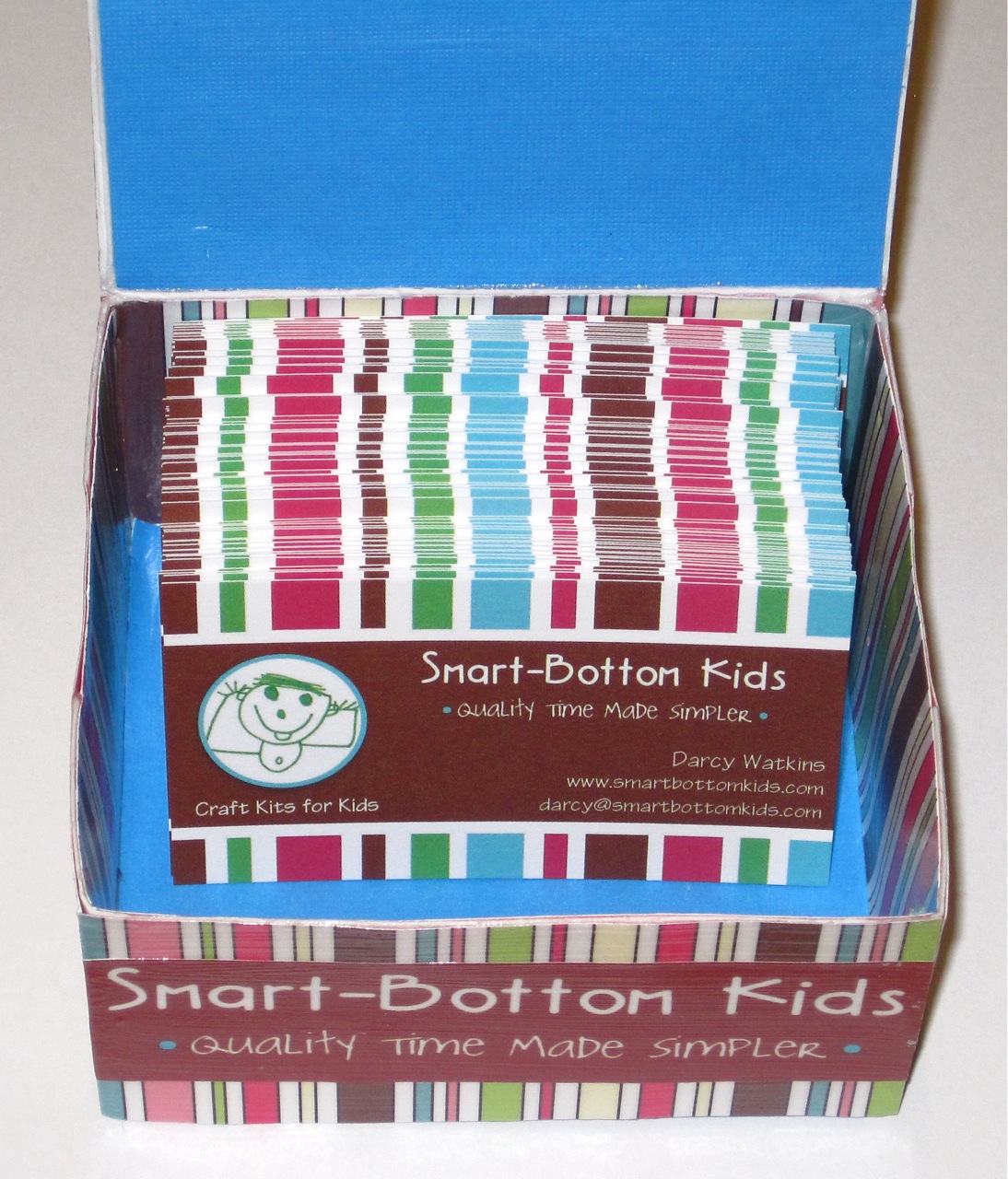 SmartBottom Enterprises Business Card Box
