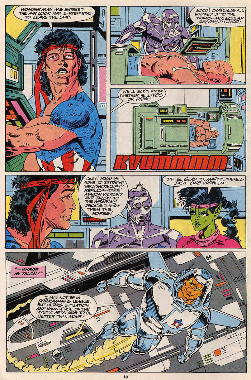 Read online Guardians of the Galaxy (1990) comic -  Issue #36 - 9