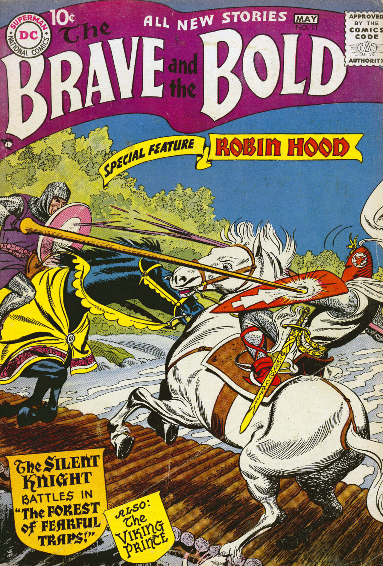 Read online The Brave and the Bold (1955) comic -  Issue #11 - 1