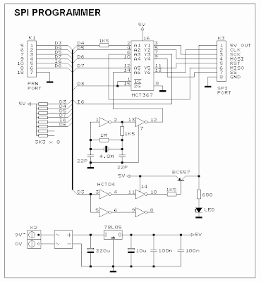 Spi Serial Flash Programmer Schematic - joahead