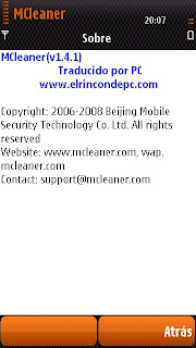 MCleaner 1.4.1.- Español