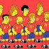 Los Simpson se visten con La Roja
