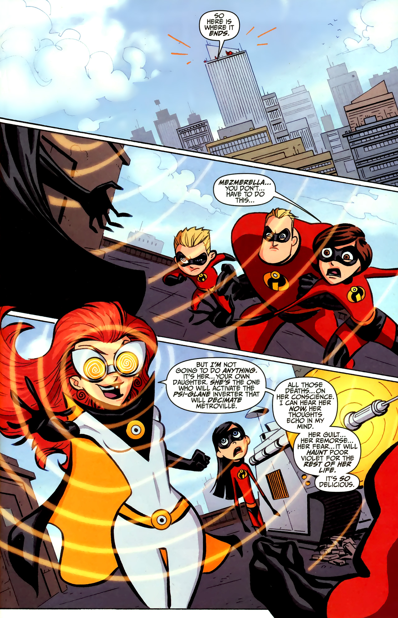 Read online The Incredibles comic -  Issue #4 - 4