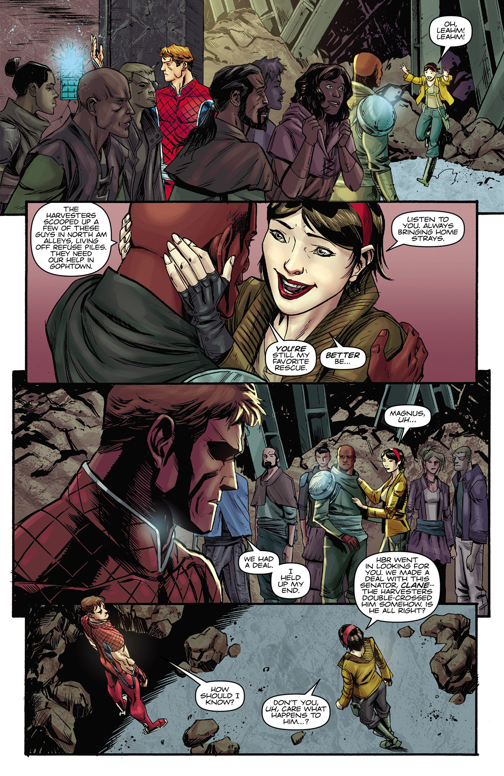 Read online Magnus Robot Fighter (2014) comic -  Issue #8 - 17