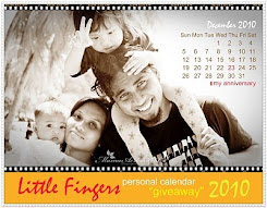 :: LITTLE FINGERS Personal Calendar Giveaway 2010 ::