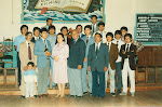 Despedida del Pastor Joaquín Correa año 1986.