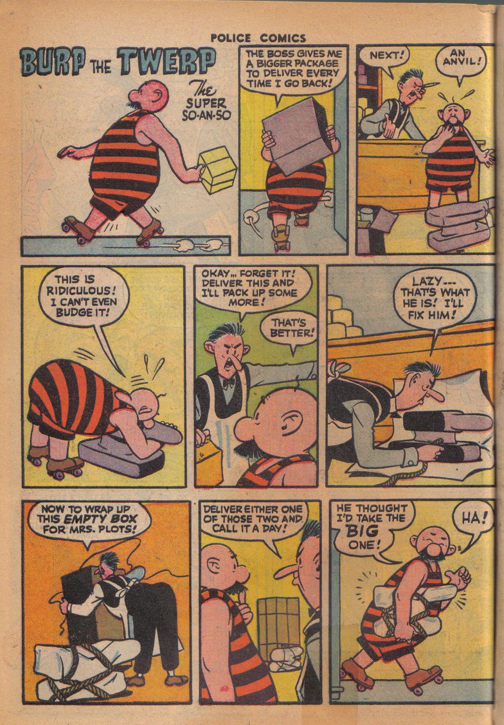Read online Police Comics comic -  Issue #53 - 50
