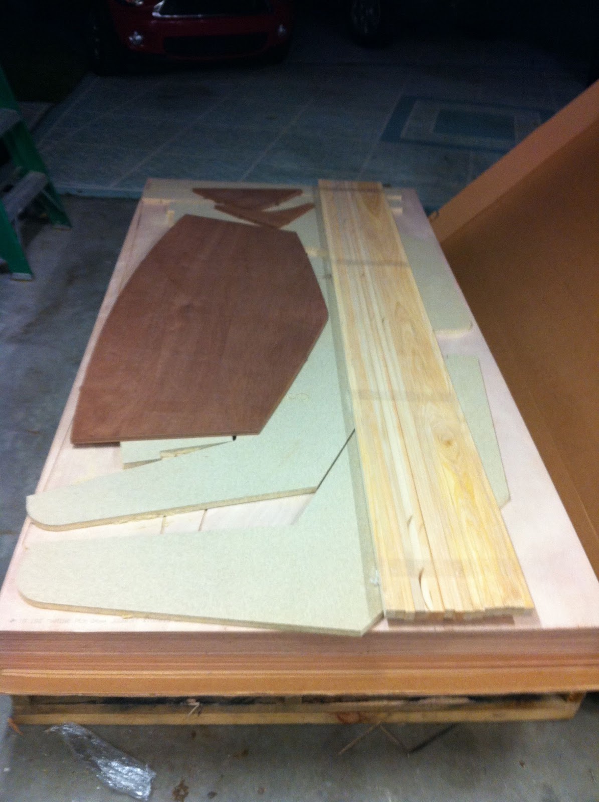 PocketShip Build Epoxy Arrives Plywood Unboxed