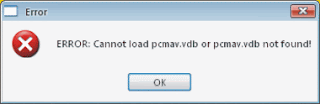 Error PCMAV