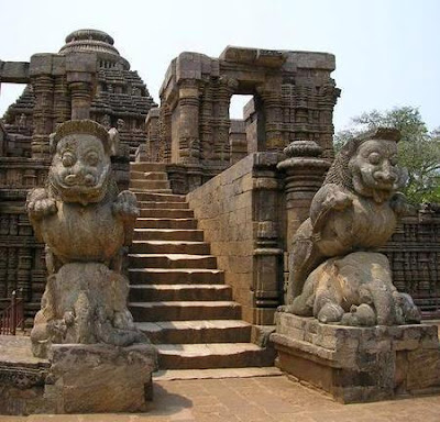 Main Entrance Gate of Konark Sun Temple Orissa