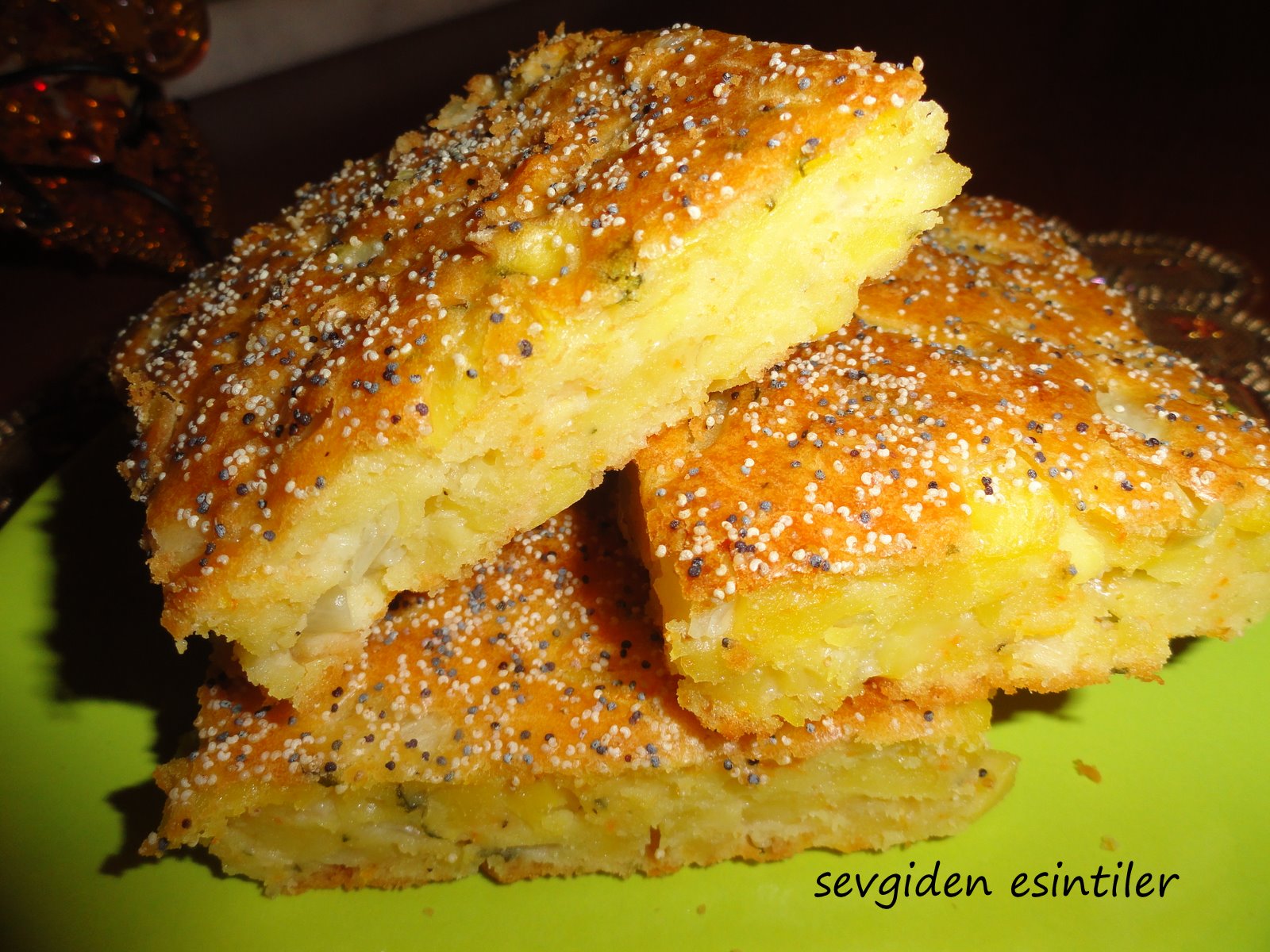 Sevgiden Esintiler Patatesli Kek&hellip;.
