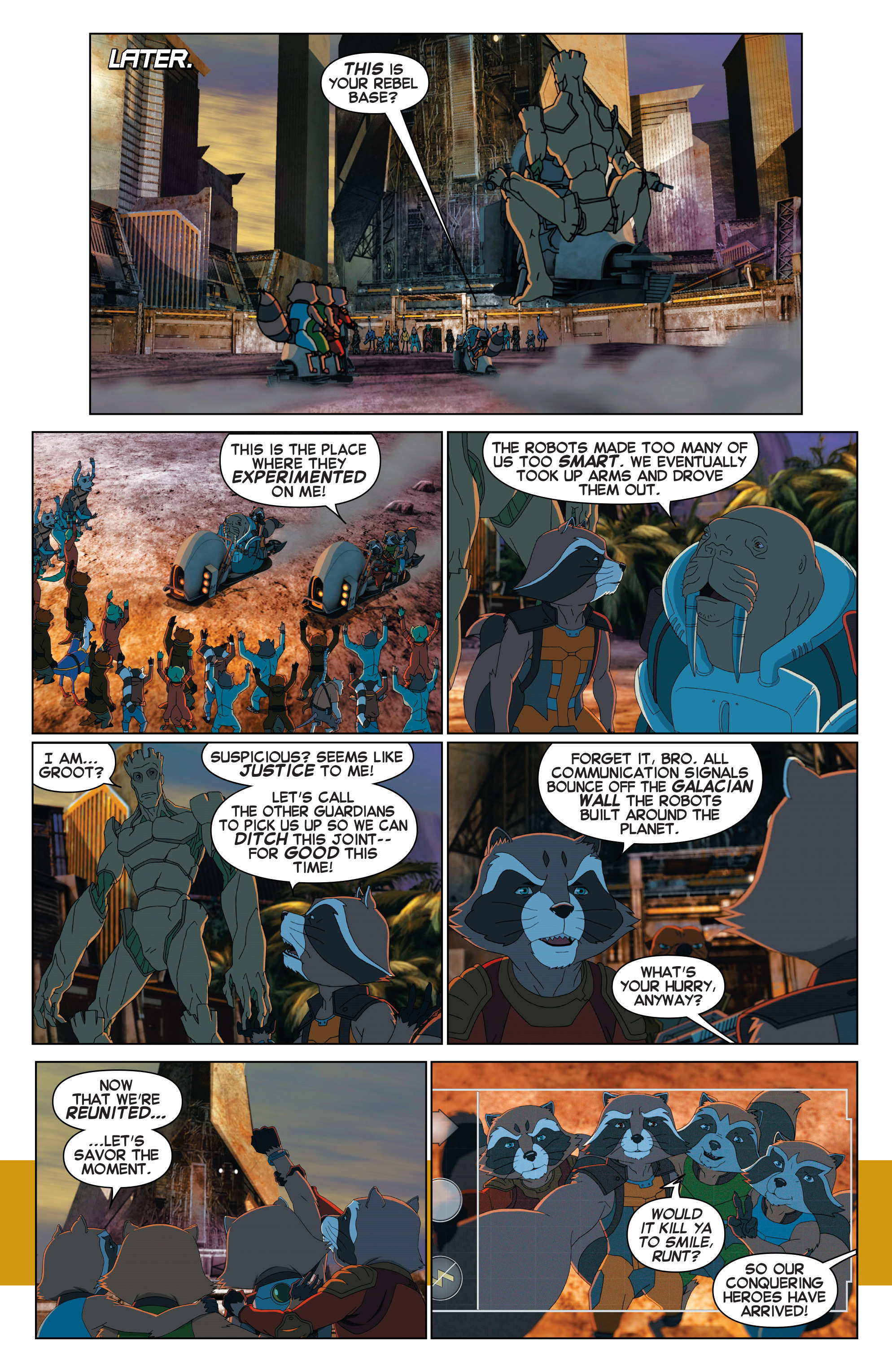 Read online Marvel Universe Guardians of the Galaxy [II] comic -  Issue #9 - 10