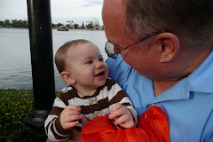 Kaleb loves his Grandpa Cribb