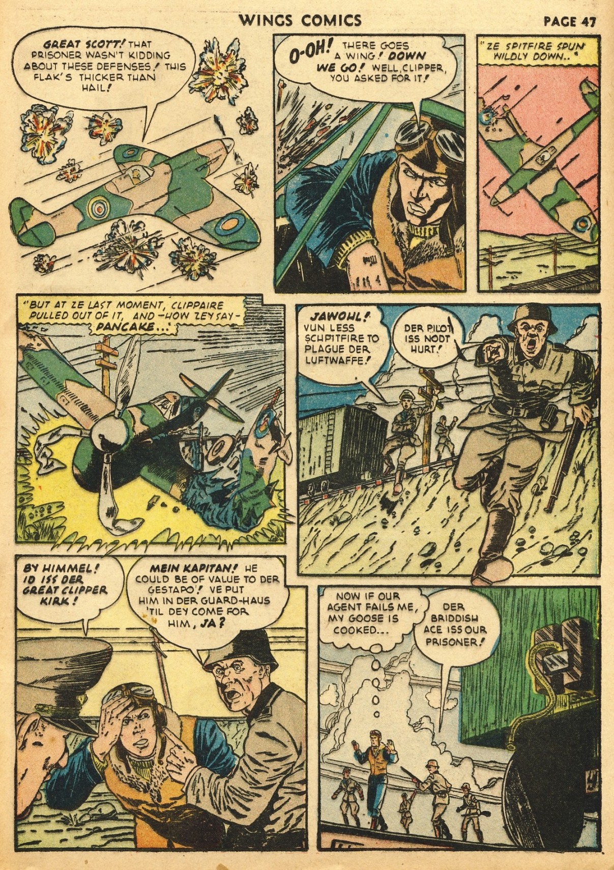 Read online Wings Comics comic -  Issue #22 - 49