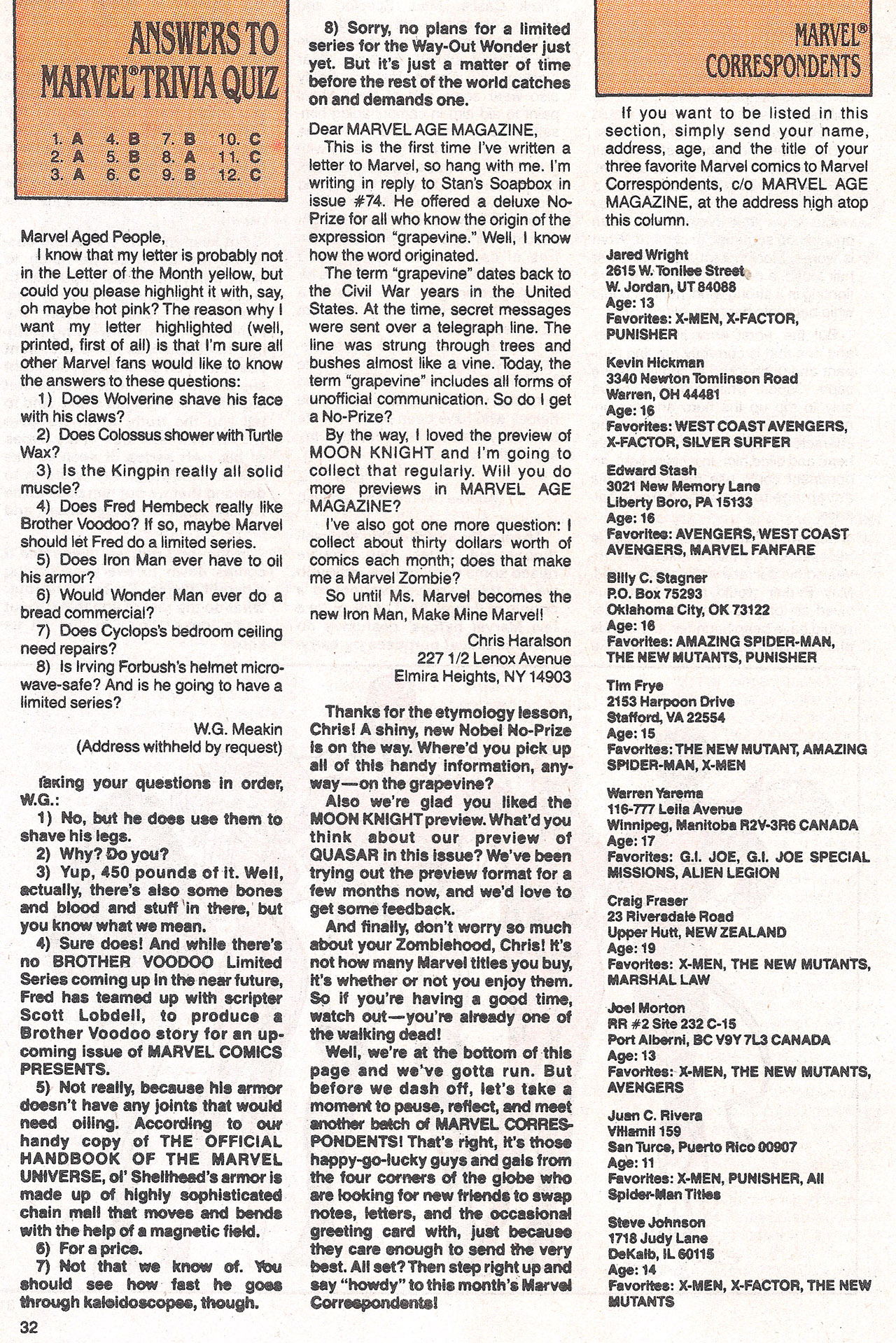 Read online Marvel Age comic -  Issue #78 - 33