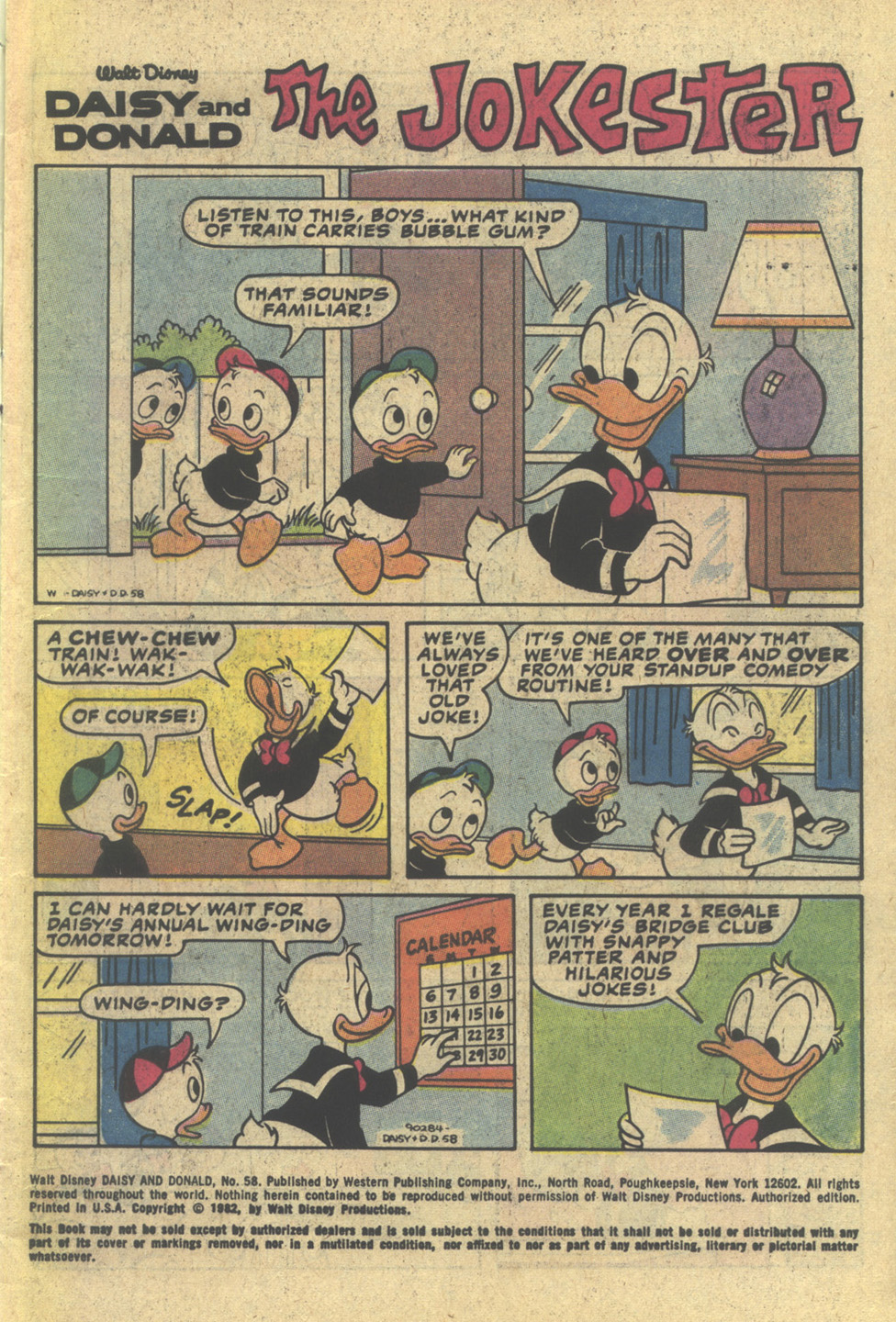 Read online Walt Disney Daisy and Donald comic -  Issue #58 - 3