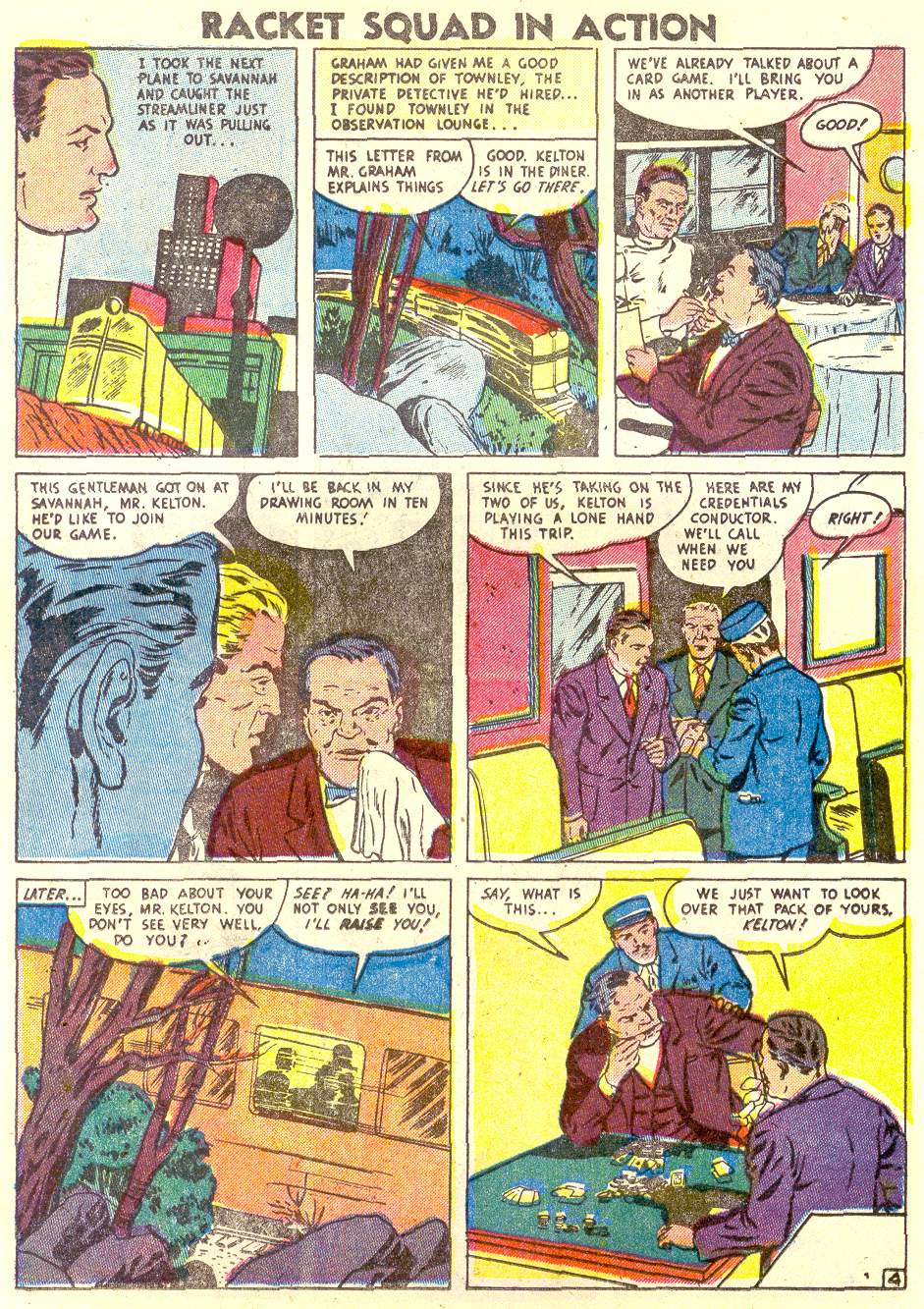 Read online Racket Squad in Action comic -  Issue #16 - 13